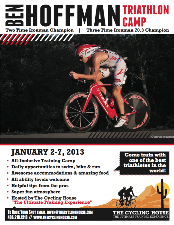 Ben Hoffman Tri Camp | The Cycling House
