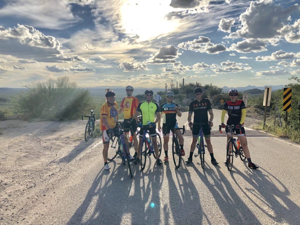 Winter cycling trip - Tucson Arizona cycling camp