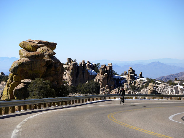 Looking on from the Mount Lemmon climb.