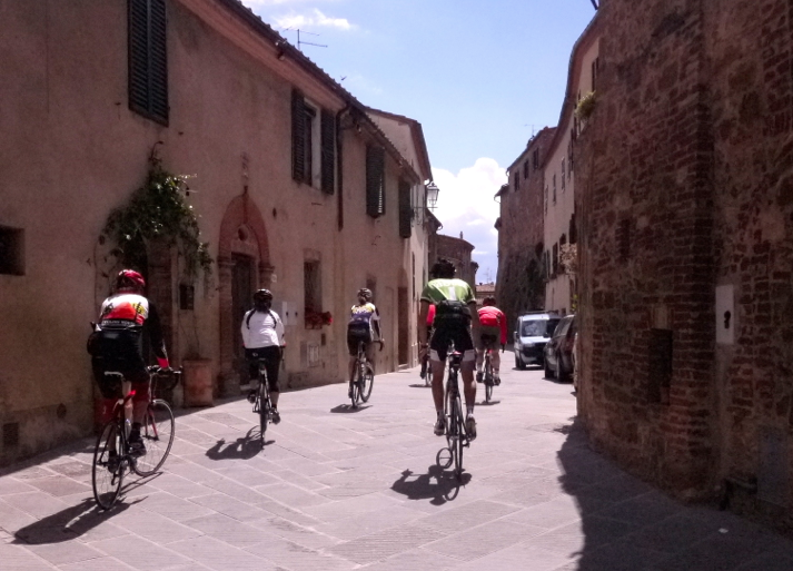 Another Tuscan Village to ride through