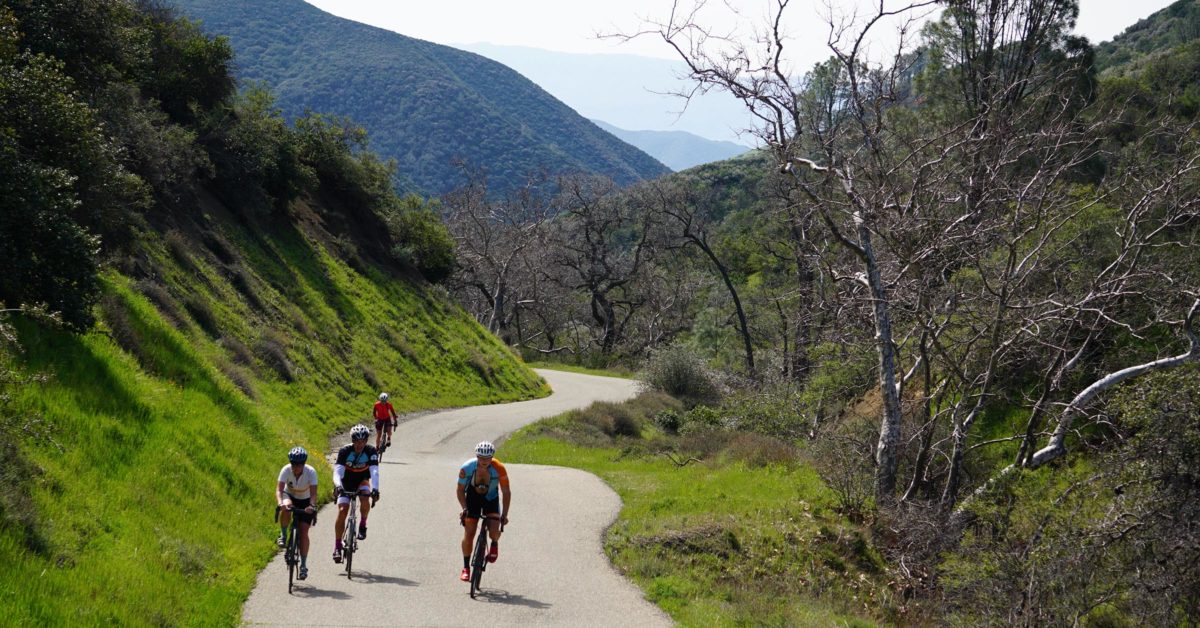 Cycling Trip in California. Ride to the Pacific ocean with The Cycling