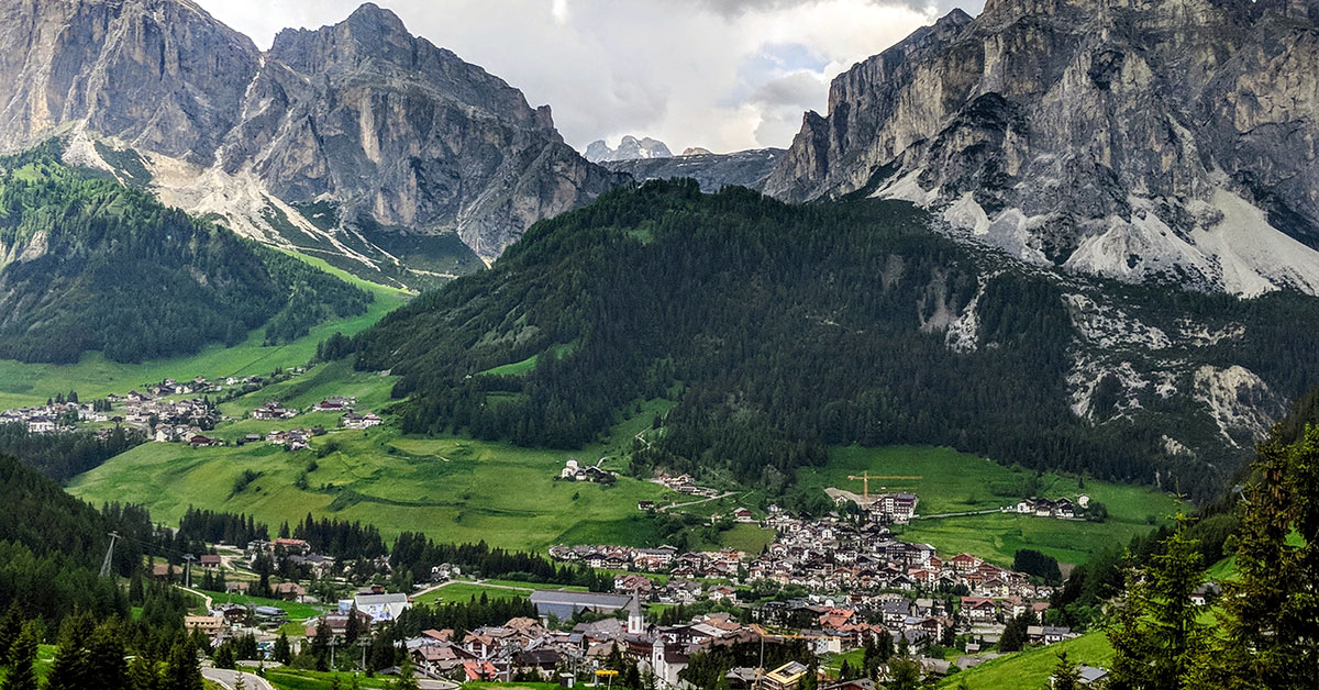 Italy bike trip - cycling corvara tour