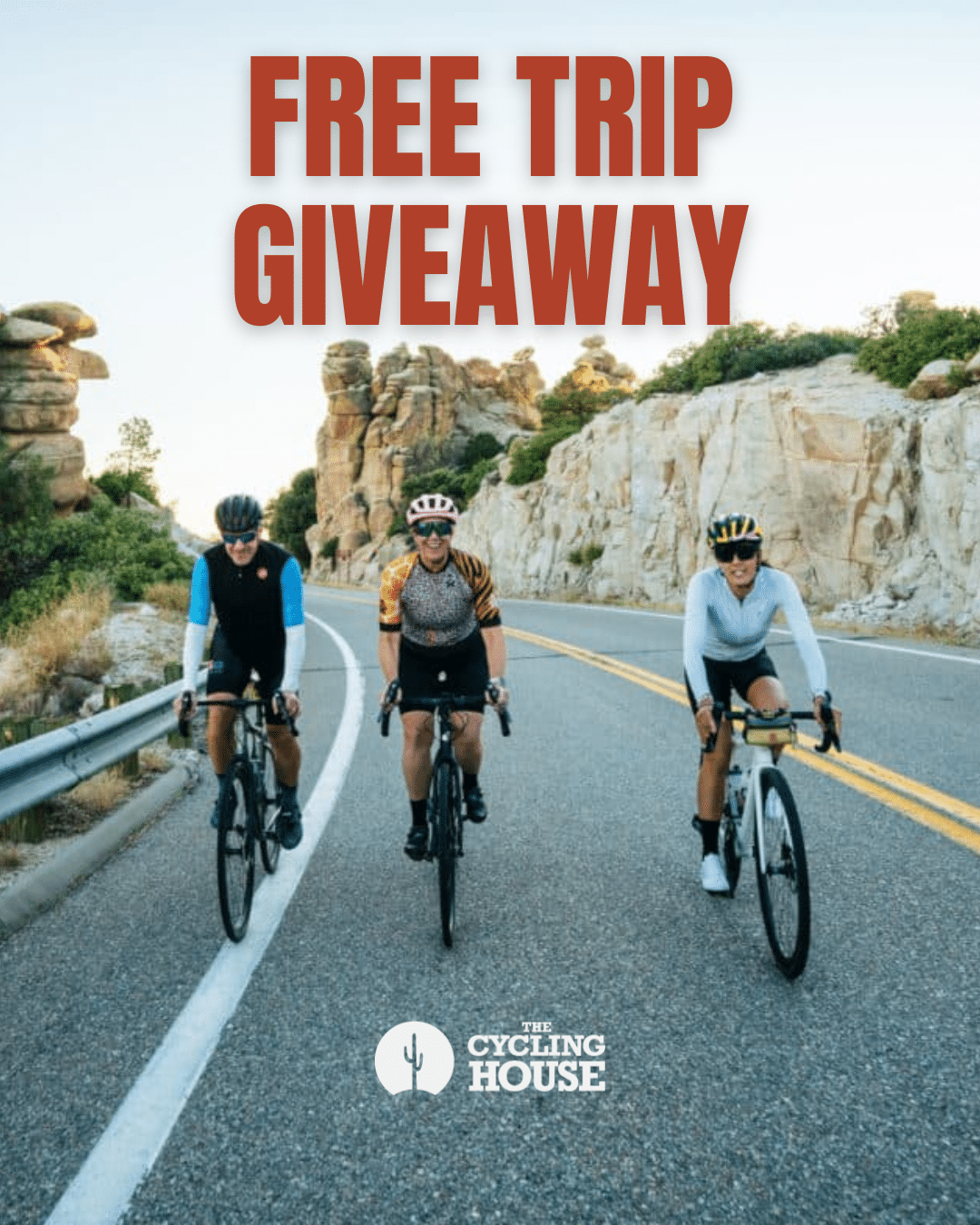 The Cycling House Free Trip Giveaway