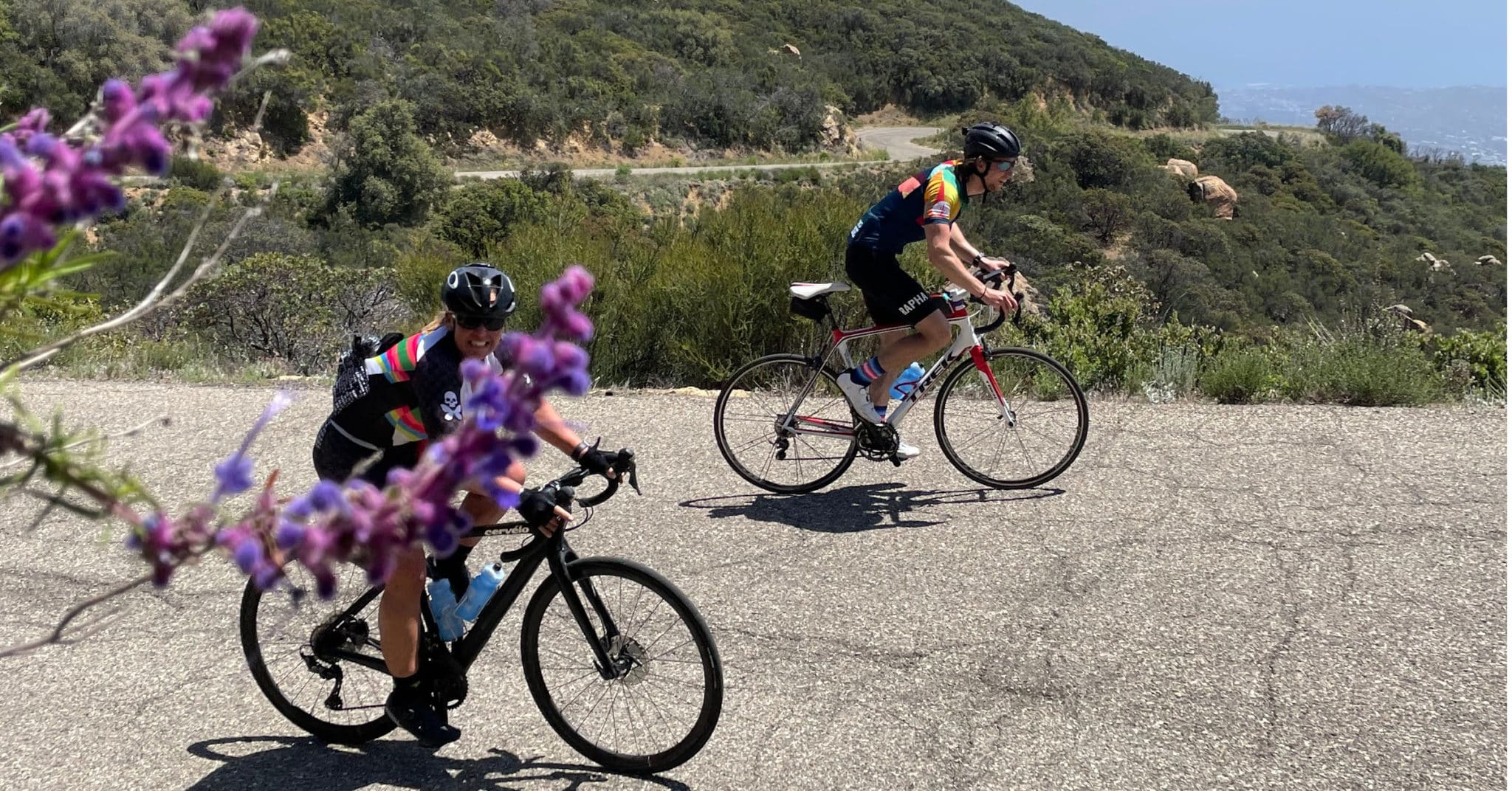 Cycling Trip in California. Ride to the Pacific ocean with The Cycling